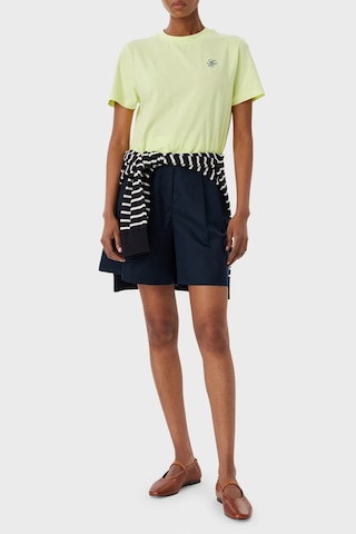 Tommy Hilfiger Pamuklu Logolu Regular Fit Bisiklet Yaka T Shirt Bayan T Shirt Ww0ww48699 Zje Sarı Sari