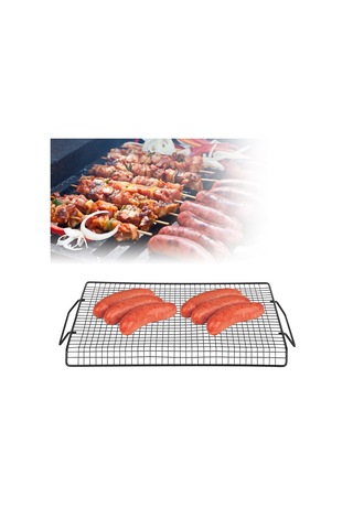 Izgara Izgarası, Yapışmaz Izgara Ağı, Açık Havada Izgara Ve Fırınlama İçin Dayanıklı Demir Pişirme Kabı, Çok İşlevli Soğutma Ve Izgara Ağı