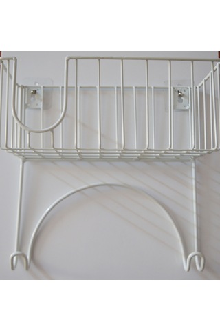 Beyaz Duvara Monte Ütü Ve Ütü Masası Askısı Ütü Düzenleyici Raf