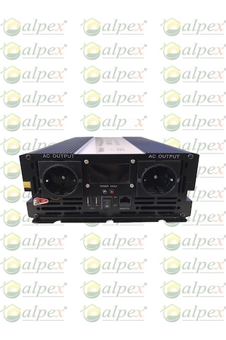 3000 watt 3000w 24 volt tam sinüs diğital ekranlı inverter