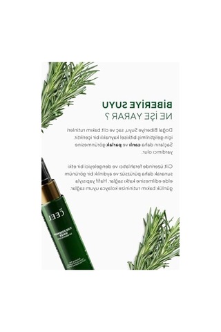 Biberiye Saç Bakım Seti, Saç Toniği Ve Yağı, 150 Ml