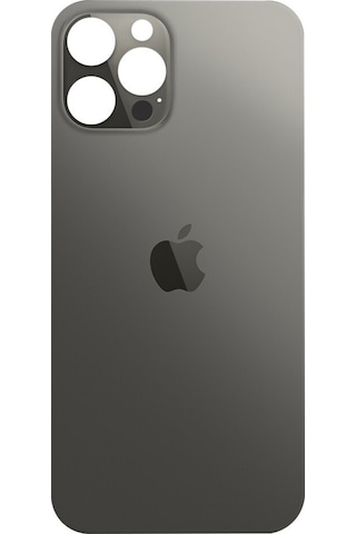 Apple Uyumlu iPhone 12 Pro Max Arka Pil Kapağı (Cam)
