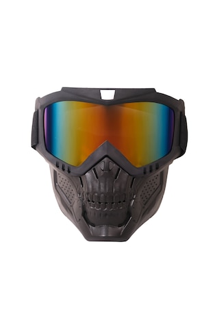 Gp Kompozit Msk002 Enduro / Off-road Maskeli Aynalı Motosiklet Gözlüğü Sarı Standart