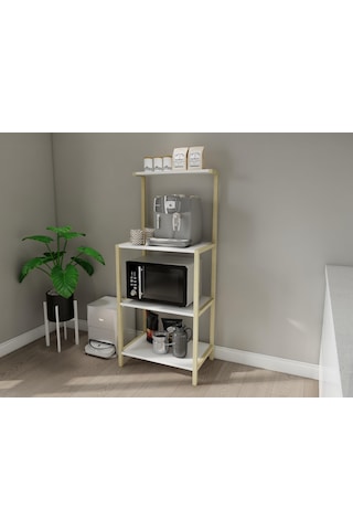 Sali Kahve Köşesi Çok Amaçlı Mutfak Mikrodalga Dolabı