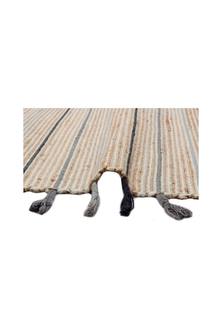 Eko Halı Juno Jüt Ech 05 Natural Grey Dekoratif Jüt Kilim Gri