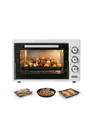 Akel AF340L 34 L Beyaz Mini/Midi Fırın