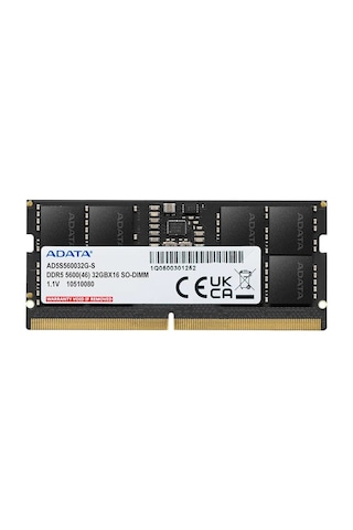 Adata 32gb Ddr5 5600mhz Ad5s560032g-s Notebook Ram