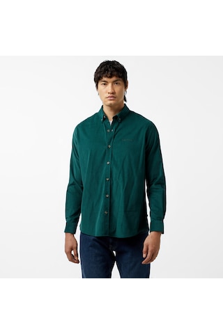 Nautica Erkek Yeşil Classic Fit Gömlek Düz W47424t Yeşil