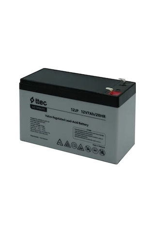 Ttec Hhm Pilsan Uyumlu Oyuncak Araba Jeep Akülü Araba Aküsü Pili Bataryası 12volt 7amper Akü 12v7ah/20hr