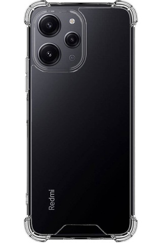 Xiaomi Redmi 12 Kılıf Nitro Anti Shock Darbe Emici Köşe Korumalı Şeffaf Silikon Kapak