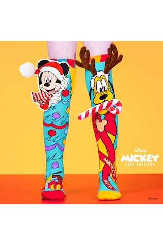 Madmia Mickey Çorap Çok Renkli