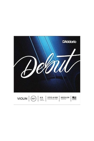 D'Addario D310 4/4 Keman Teli - Tam Takım Violin String - Medium
