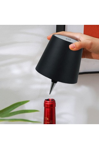 Şarjlı Dekoratif Şişe Üstü Led Lamba - 3 Kademe Dokunmatik Işık