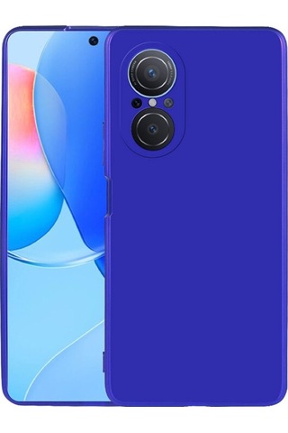 Huawei Nova 9 Se Kılıf Zore Premier Silikon Kapak Saks Mavi