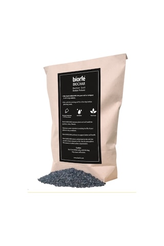 Biorfe Biochar Biyokömür Tarım Kömürü 1 KG