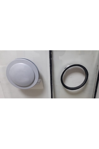 DOĞALGAZ TEK CAM MENFEZİ 16 CM TEKCAM CAM BALKON İÇİN ÖZEL İMALAT