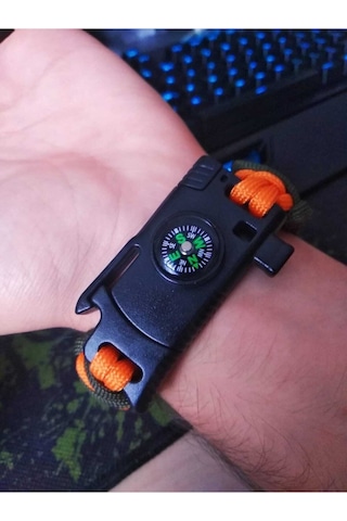 PARACORD DÜNYASI Paracord King Cobra Survival Bileklik