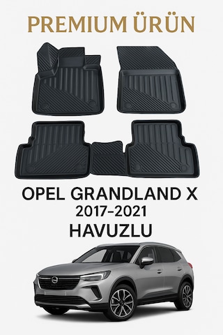 Opel Grandland X 2017-2021 3D Oto Paspas
