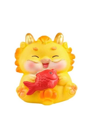 Pazly Yılı Suntek Stil-c Refah Reçine Heykelcik Hayvan Ejderha 2024 İp