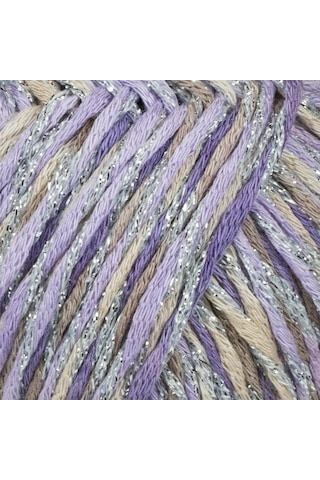 Kürkçü Han Elmas 100gr 190m Simli Örgü İpi Sm104