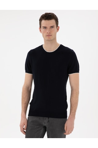 Pierre Cardin Erkek Lacivert Kazak /triko 50307401-vr033 Lacivert