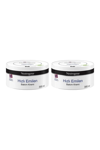 Norveç Formülü Hizli Emilen Bakim Kremi 300 Ml X 2 Adet