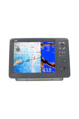 Onwa Kp-1299C 12.1-Inch Gps Chart Plotter With Fish Finder