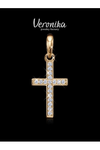 Veronika 925 Ayar Gümüş Haç Kolye 306101631