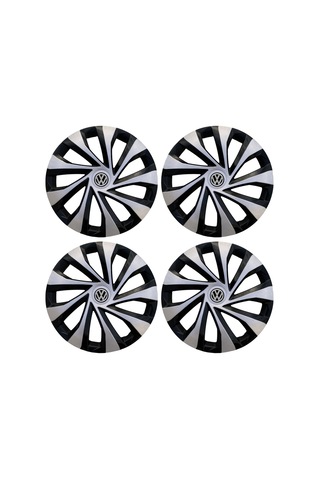 Kırılmaz Volkswagen Golf 14'' Inç Uyumlu Jant Kapağı 4 Adet 1 Takım 3004