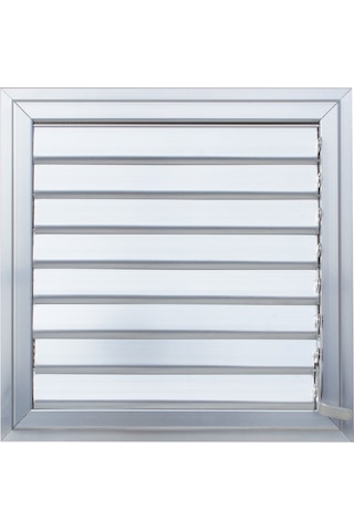 Alüminyum Menfez Eloksal Parlak Uzun Ömürlü Banyo Wc Havalandırma Panjur