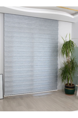 Venassa Gri Bambu Zebra Stor Güneşlik Perde