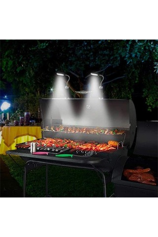 Yunboo 15led Fırın Işığı 360 Derece Ayarlanabilir Sürekli Mıknatıslı Çalışma Işığı Taşınabilir Kamp Işığı Siyah Çok Renkli