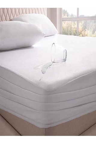 Tek Kişilik Sıvı Geçirmez Lastikli Fitted Alez