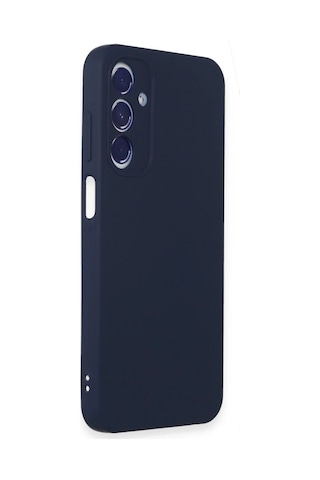 Samsung Galaxy A55 5g Kılıf First Silikon - Lacivert