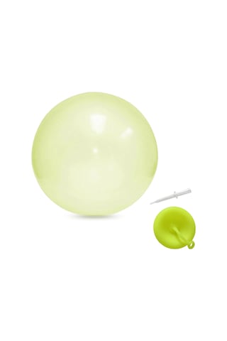 Konesam 130cm Sarı Tpr Şişme Top - Şeffaf Balon Topu, Patlatabilir, Oyun Topu - Opp Poşet + Şişme Borusu Dahil