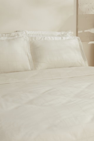 Karaca Home Royale Çift Kişilik Nevresim Takımı Beyaz Beyaz