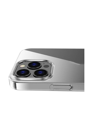 Logis Apple Uyumlu iPhone 15 Şeffaf Kılıf Silikon Koruma