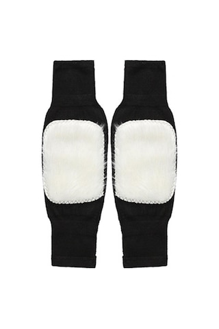 Sıcak Kış Dizlik Soğuk Geçirmez Kalınlaşmak Diz Kol Diz Koruma Koruyucu Yün Dizlik Kadın Erkek