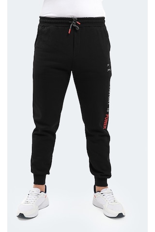 Slazenger NAHAL I Erkek Cepli Siyah Eşofman Altı