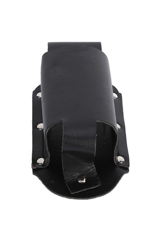 Açık Hava Yürüyüş Kampı İçin Siyah Pu Deri Taşınabilir Bira İçecek Kutusu Raf Saklama Çantası Diğer