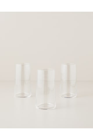 English Home Clario Kristal 3'lü Bardak 520 Ml Şeffaf