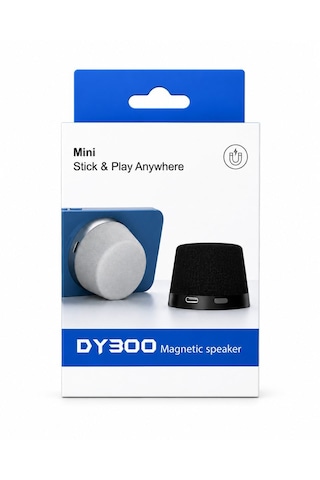 Dy300 Mini Bluetooth Hoparlör Mıknatıslı Kompakt Taşınabilir Ses