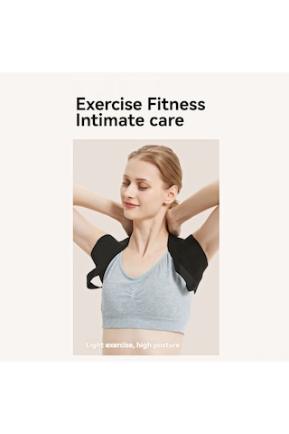 Mufunye Nefes Alabilen Malzemelerden Yapılmış Ayarlanabilir Postür Düzeltici