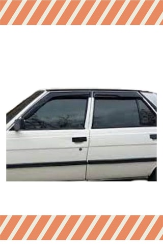 Renault -9 Brodway-flash Tüm Modellerine Özel 4'lü Mügen Tip Cam Rüzgarlığı