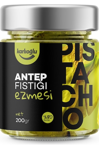 Karlıoğlu Antep Fıstığı Ezmesi Premium 200 G