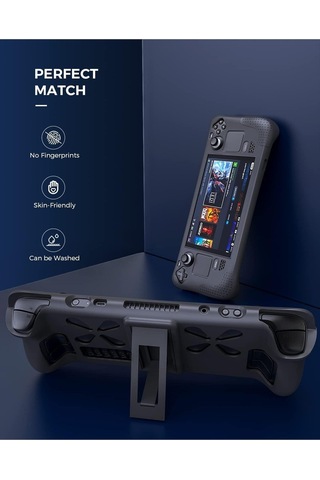 Steam Deck Katlanabilir Tutucu Standlı Koruyucu Kılıf