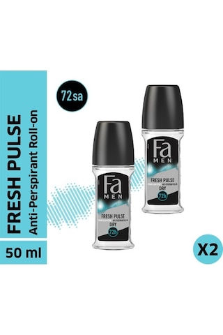 Fa Men Fresh Pulse 72H Erkek Roll-On Deodorant 2 x 50 ML