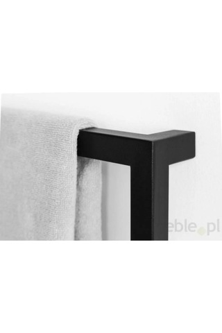 lyla concept Sakura Yılan Banyo Askısı Metal Tasarım Banyo Havluluğu Siyah Siyah