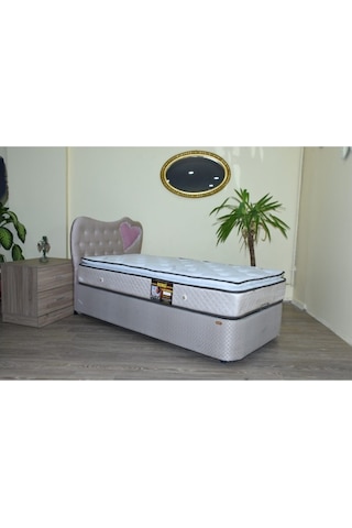 Bengimobilya Baza Başlık Standart Kumaş Ortopedik Cotton Yatak 90*190