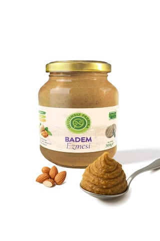 Glütensiz %100 Badem Ezmesi 300 G